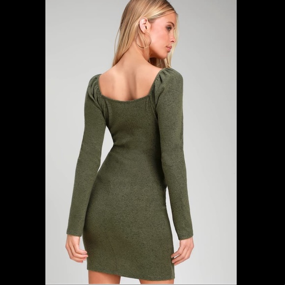 ❤️SOLD LuLus Take Things Up a Knot bodycon dress - Picture 3 of 8